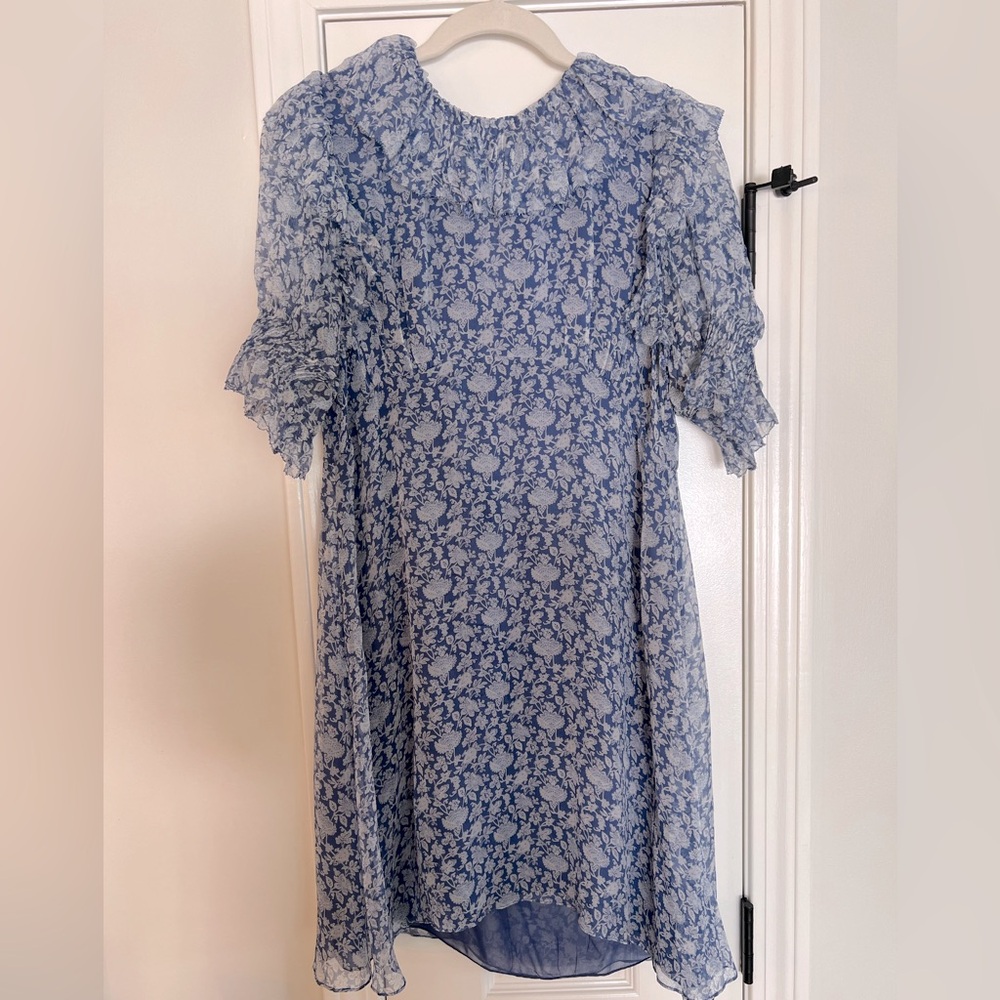 Doen 100% silk mini dress